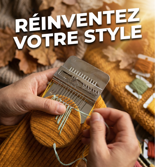 Mini métier à tisser et accessoires